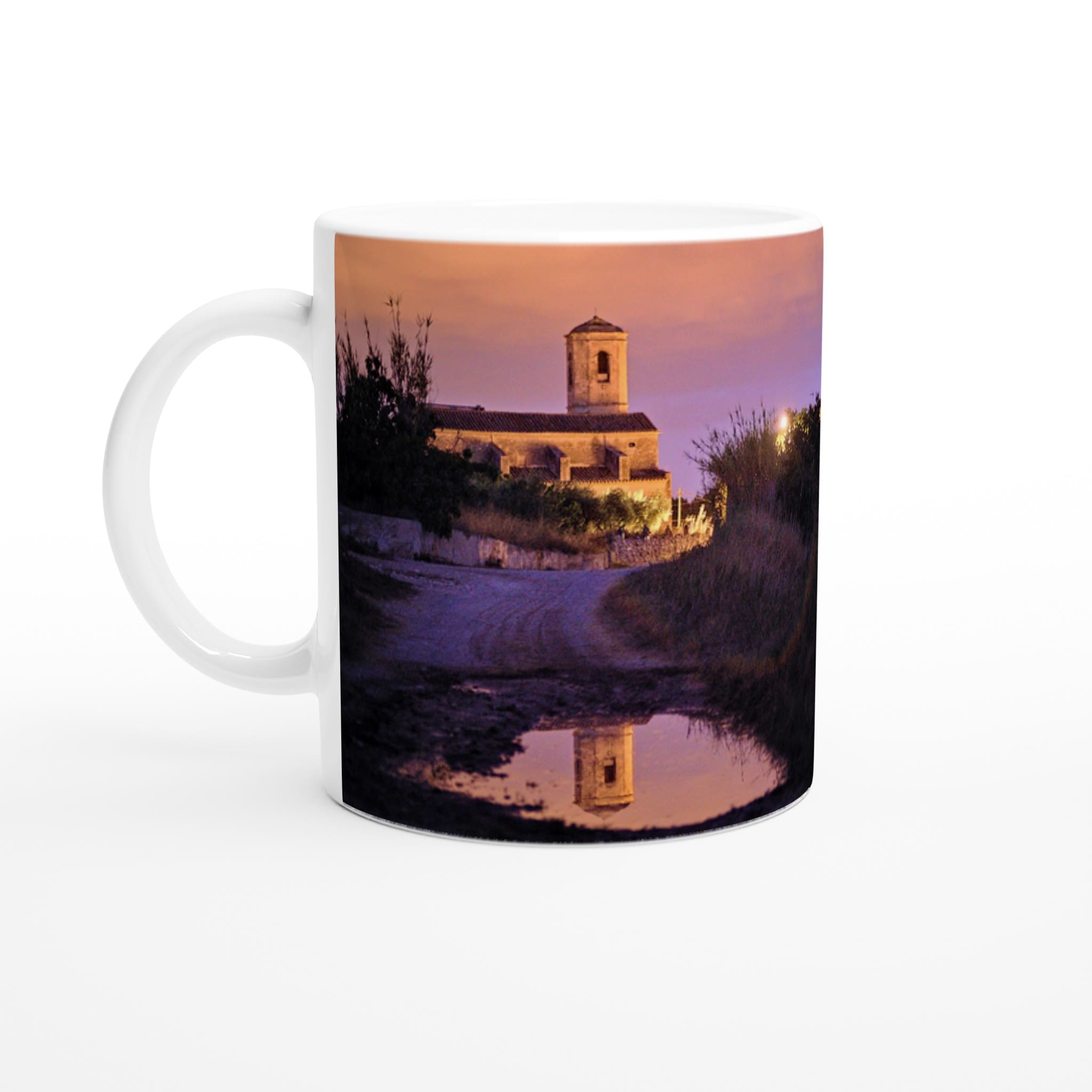 Taza blanca personalizable (Paisajes) - White 11oz Ceramic Mug