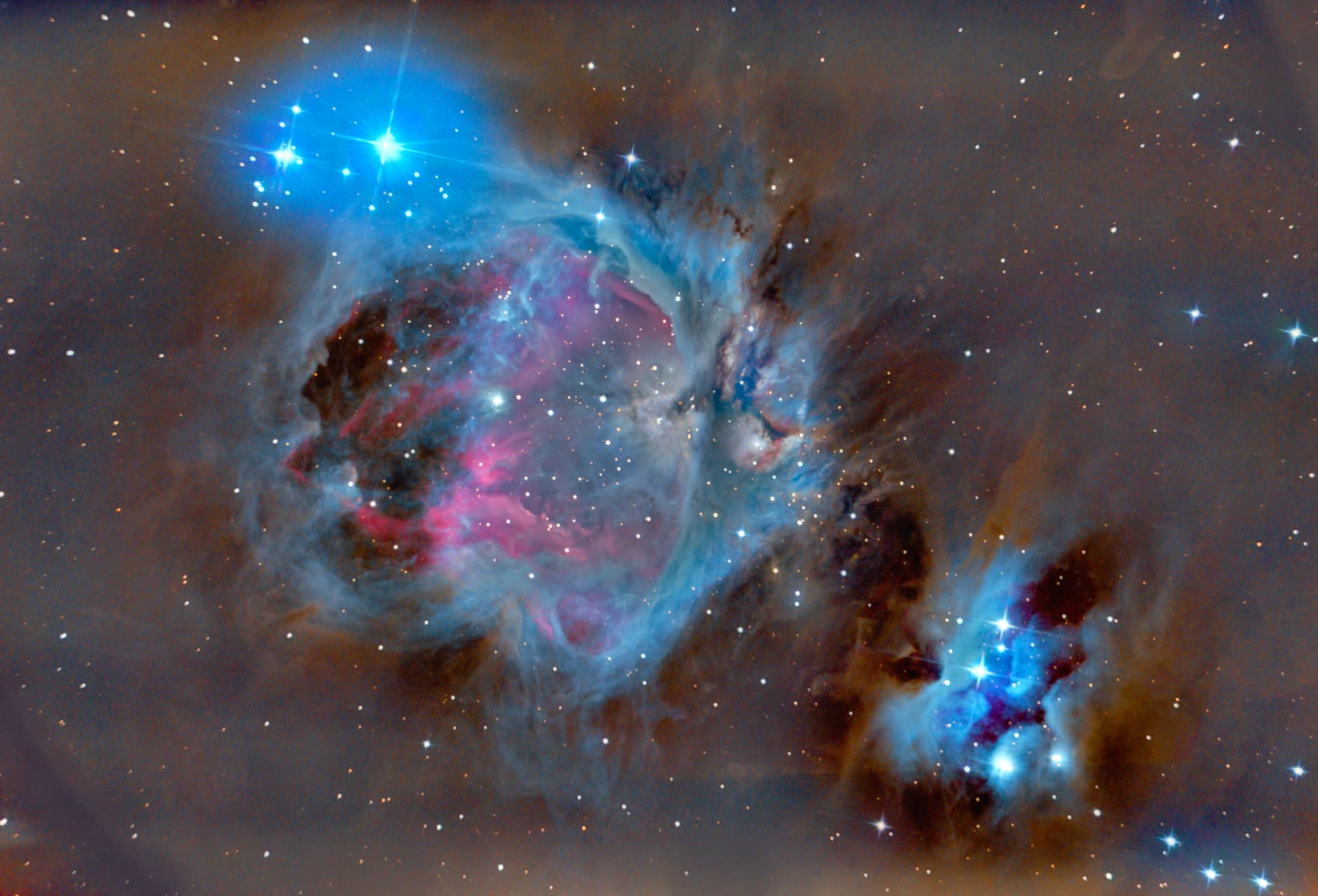 Messier 42, la gran Nebulosa de Orión