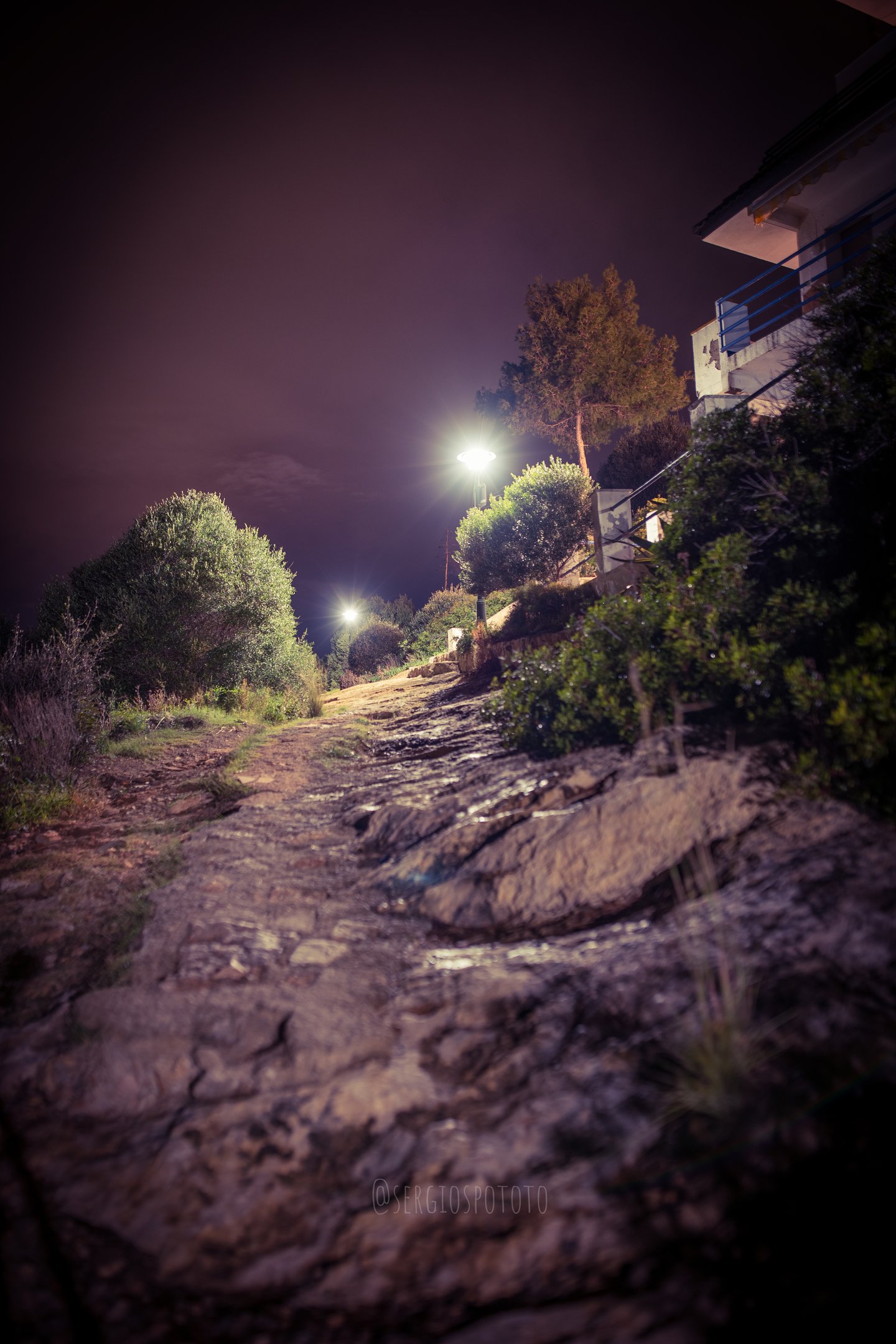 Senderos de costa en Altafulla